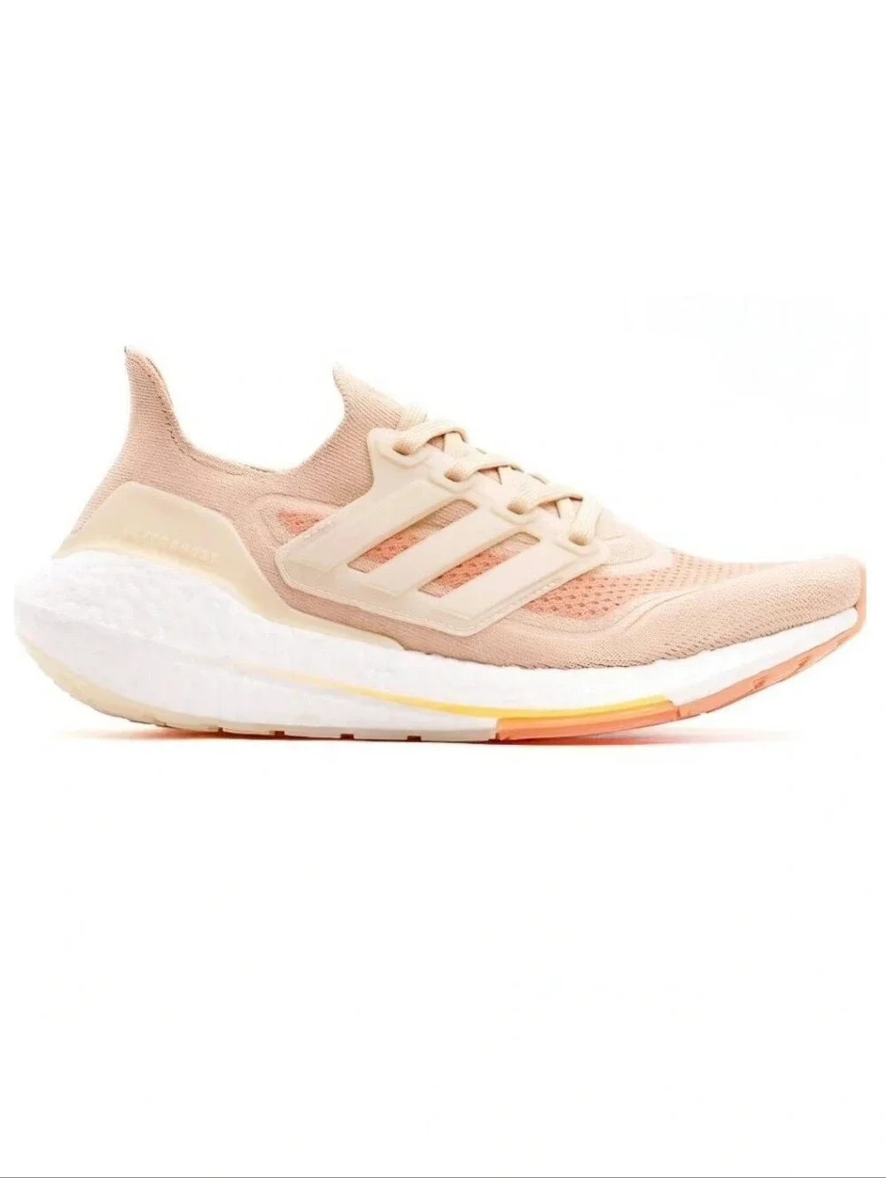 Adidas UltraBoost 21 Halo Blush Pink Womens Running Shoes Sneakers
